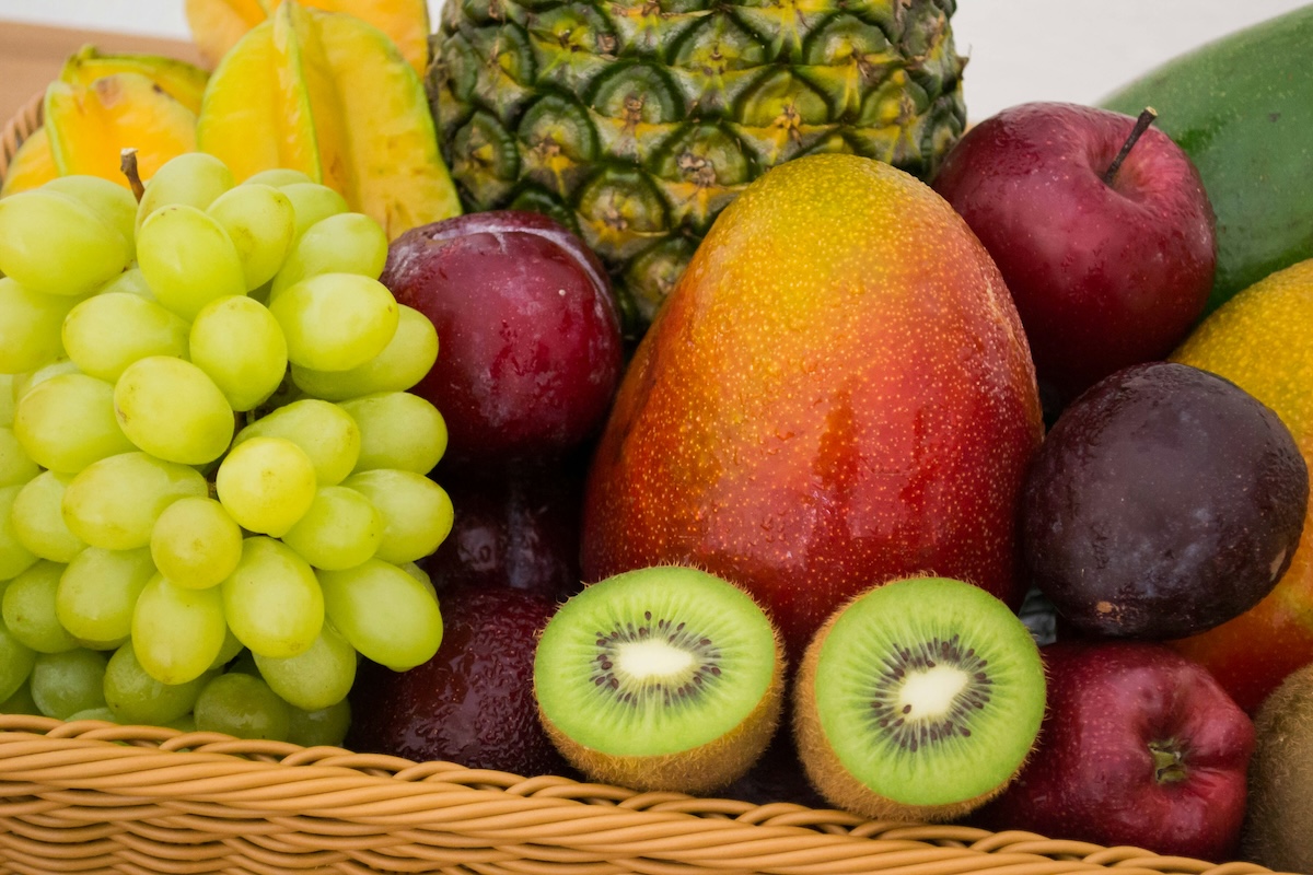 cestas de frutas